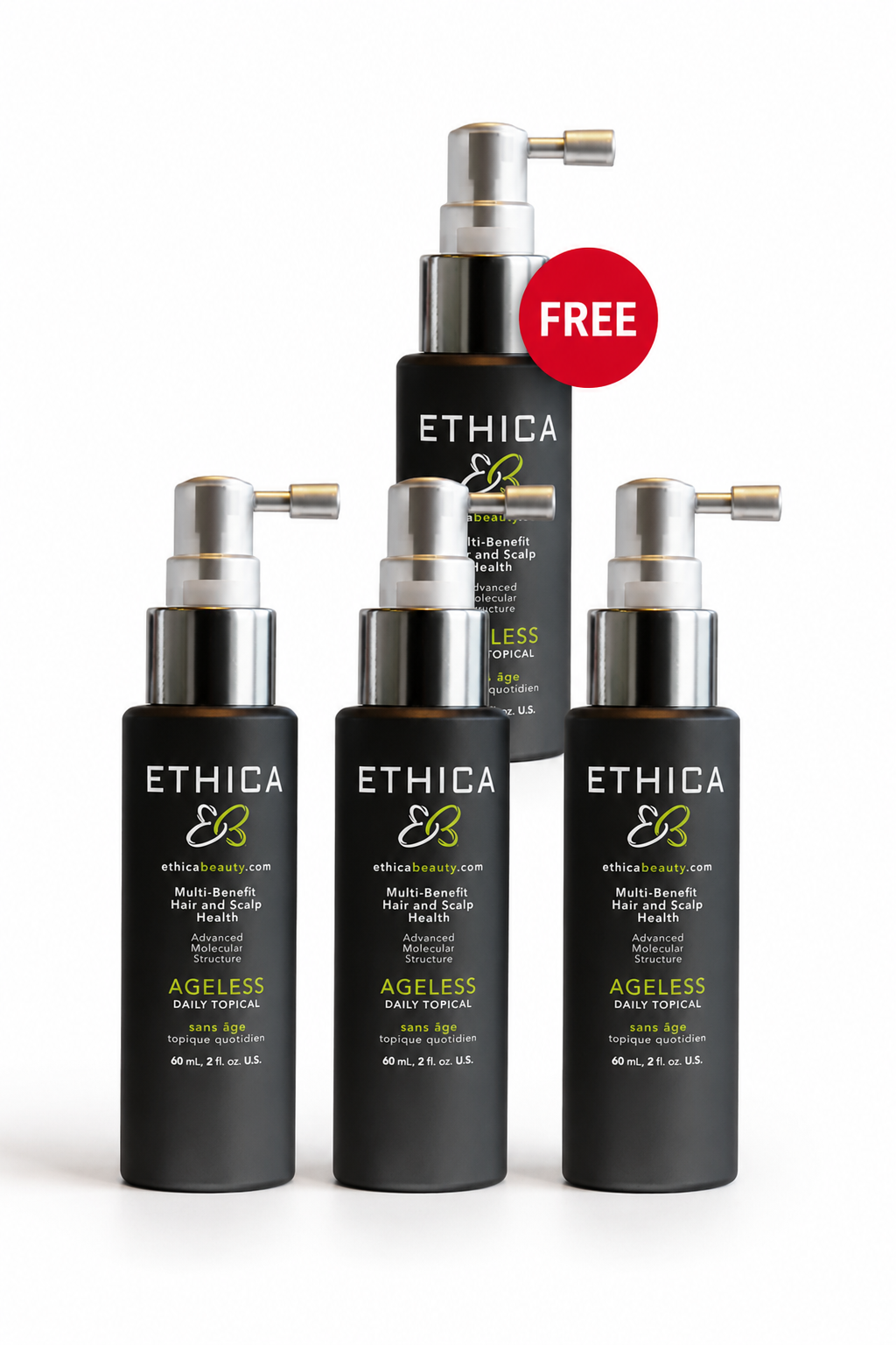 買 3 送 1,共 4 支 Ethica Ageless